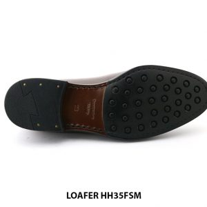 [Outlet size 38] Giày lười nam da dập vân cá sấu HH35FSM 005