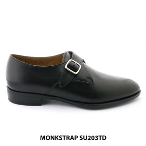 [Outlet] Giày da nam 1 khoá đế cao su Monkstrap SU203TD 001