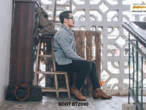 Giày Boot nam cột dây phong cách BT2090 003