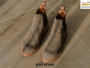 Giày da Boot thun chelsea cho nam BT2095 009