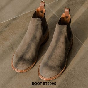 Giày da Boot thun chelsea cho nam BT2095 009
