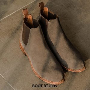 Giày da Boot thun chelsea cho nam BT2095 008