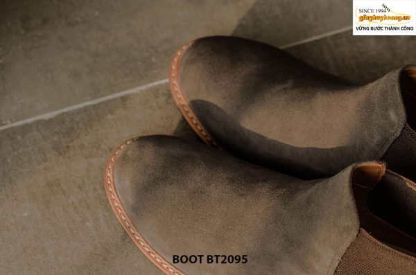 Giày da Boot thun chelsea cho nam BT2095 007