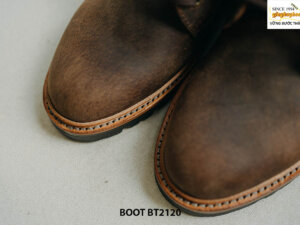 Giày da Boot nam buộc dây da bò sáp BT2120 009