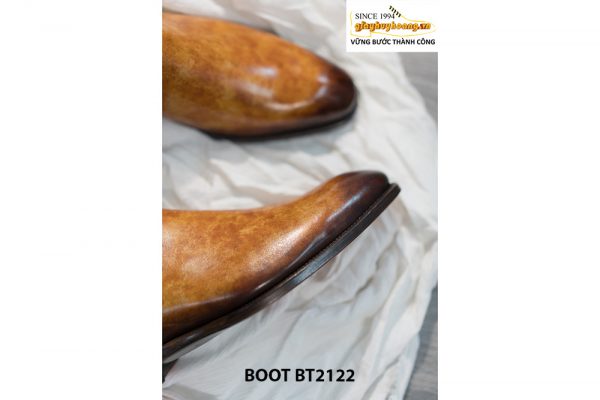Giày Chelsea Boot nam cao cấp màu Patina BT2122 006