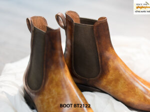 Giày Chelsea Boot nam cao cấp màu Patina BT2122 004