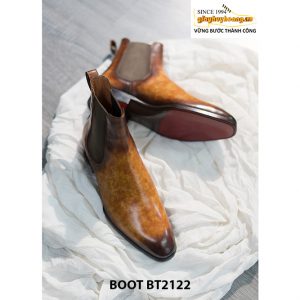 Giày Chelsea Boot nam cao cấp màu Patina BT2122 003