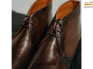 Giày Chukka Boot nam cổ lửng thủ công BT2123 003