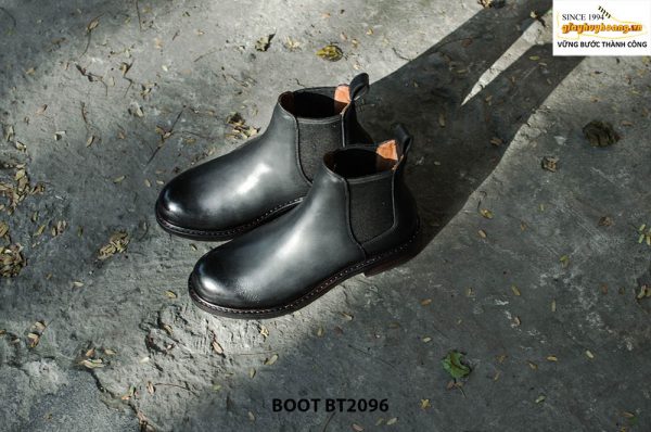 Giày da Boot cổ cao thời trang nam BT2096 001