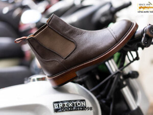Giày da chelsea Boot nam đế da cao cấp BT2098 003