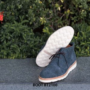 Giày da Chukka Boot nam đế bằng sneaker BT2100 005