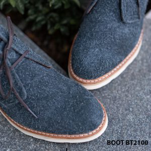 Giày da Chukka Boot nam đế bằng sneaker BT2100 003