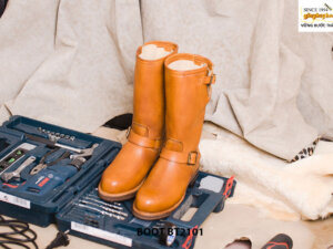 Giày da Engine Boot nam thời trang BT2101 005