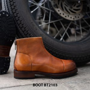 Giày Boot nam cổ cao mũi tròn BT2103 003
