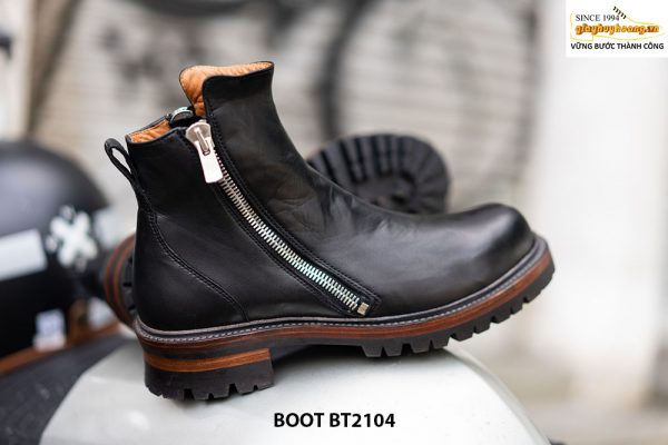Giày Zip Boot nam cổ cao đi mô tô BT2104 002