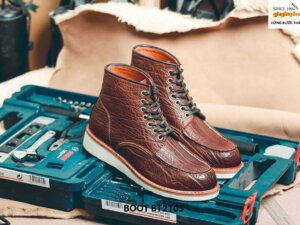 Giày Boot buộc dây nam cổ cao đế bằng sneaker BT2105 008