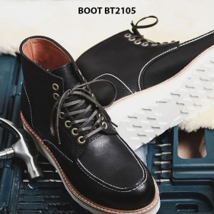 Giày Boot buộc dây nam cổ cao đế bằng sneaker BT2105 006