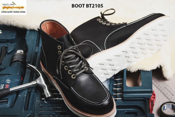 Giày Boot buộc dây nam cổ cao đế bằng sneaker BT2105 006