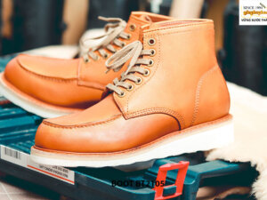 Giày Boot buộc dây nam cổ cao đế bằng sneaker BT2105 003