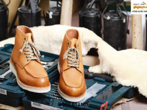 Giày Boot buộc dây nam cổ cao đế bằng sneaker BT2105 001
