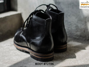 Giày Boot buộc dây nam thủ công cao cấp BT2106 004