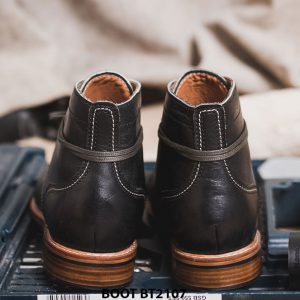 Giày da Boot buộc dây nam phong cách thời trang BT2107 006