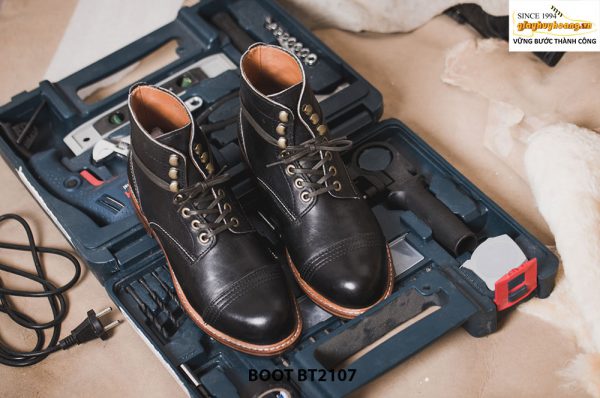 Giày da Boot buộc dây nam phong cách thời trang BT2107 003