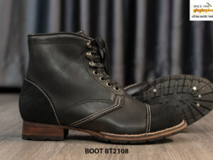 Giày da Boot buộc dây nam chính hãng BT2108 005