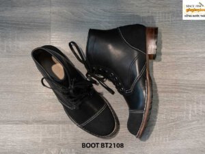 Giày da Boot buộc dây nam chính hãng BT2108 004