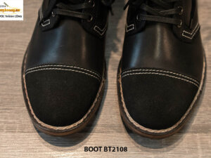 Giày da Boot buộc dây nam chính hãng BT2108 002