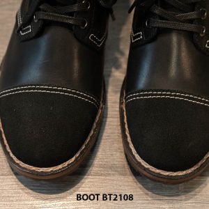 Giày da Boot buộc dây nam chính hãng BT2108 002