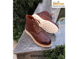 Giày da Boot nam buộc dây cao cấp BT2110-2 003