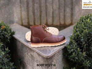 Giày da Boot nam buộc dây cao cấp BT2110-2 002