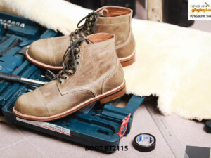 Giày da Boot nam cổ cao buộc dây chất lượng BT2115 006