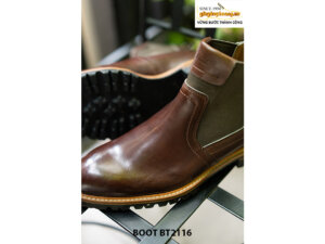 Giày da Boot nam Chelsea Boot phong cách BT2116 005