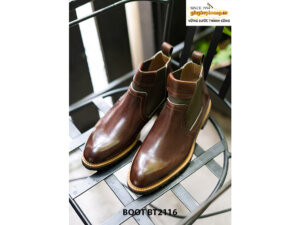 Giày da Boot nam Chelsea Boot phong cách BT2116 001