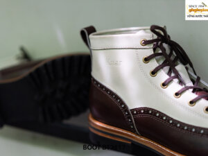 Giày da Boot nam buộc dây 2 màu BT2117 003