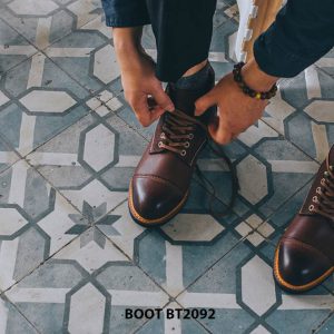 Giày da Boot nam chất lượng cao BT2092 001