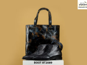 Giày da nam cổ lửng Chukka Boot BT2089 001