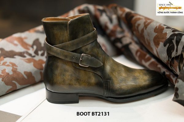 Giày da nam có khoá Jordan Boot BT2131 004