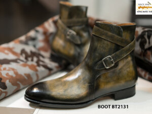 Giày da nam có khoá Jordan Boot BT2131 002