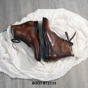 Giày Boot nam cao cấp đánh màu thủ công BT2133 003