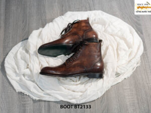 Giày Boot nam cao cấp đánh màu thủ công BT2133 002