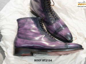 Giày Boot nam cao cấp dáng Oxford cổ cao BT2134 003
