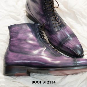 Giày Boot nam cao cấp dáng Oxford cổ cao BT2134 003