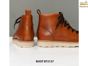 Giày da Boot nam đế bằng cao su sneaker BT2137Giày da Boot nam đế bằng cao su sneaker BT2137 004