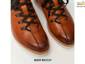 Giày da Boot nam đế bằng cao su sneaker BT2137Giày da Boot nam đế bằng cao su sneaker BT2137 003
