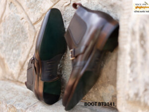 Giày da nam Chukka Boot lai Chelsea BT2141 005