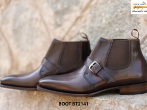 Giày da nam Chukka Boot lai Chelsea BT2141 001