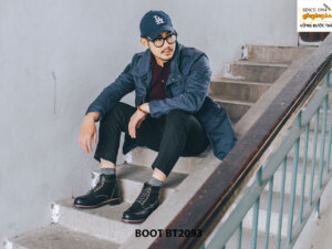 Giày da Boot cổ cao nam thủ công BT2093 005